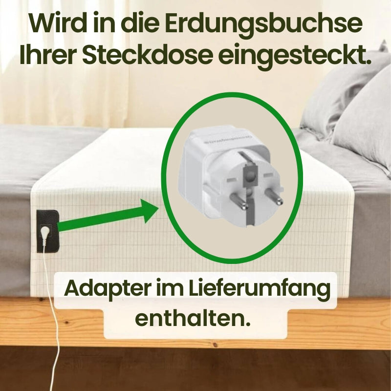 ErdungsWohl™ Erdungsbettlaken